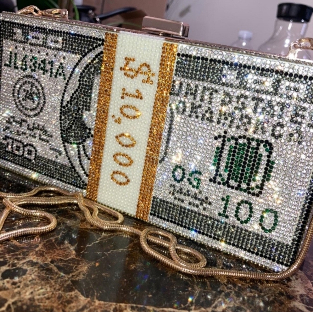 Blingy Money handbag